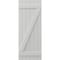 Ekena Millwork Americraft 6-Board (2 Batten) Wood Joined Board-n-Batten Shutters w/ Z-Bar, ARW102BB621X77STH, PR ARW102BB621X77STH - alternate 7